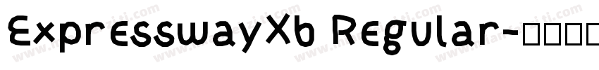 ExpresswayXb Regular字体转换